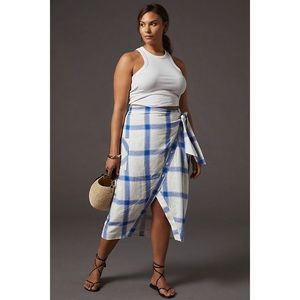 Maeve by Anthropologie plaid skirt
